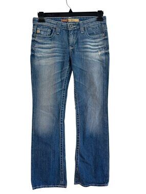 Big Star Remy Low Rise Jeans 28R Blue Denim Bootcut Casual